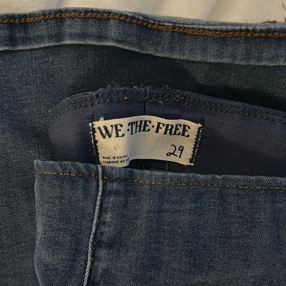 Free People Blue Jeans - Picture 2 of 2